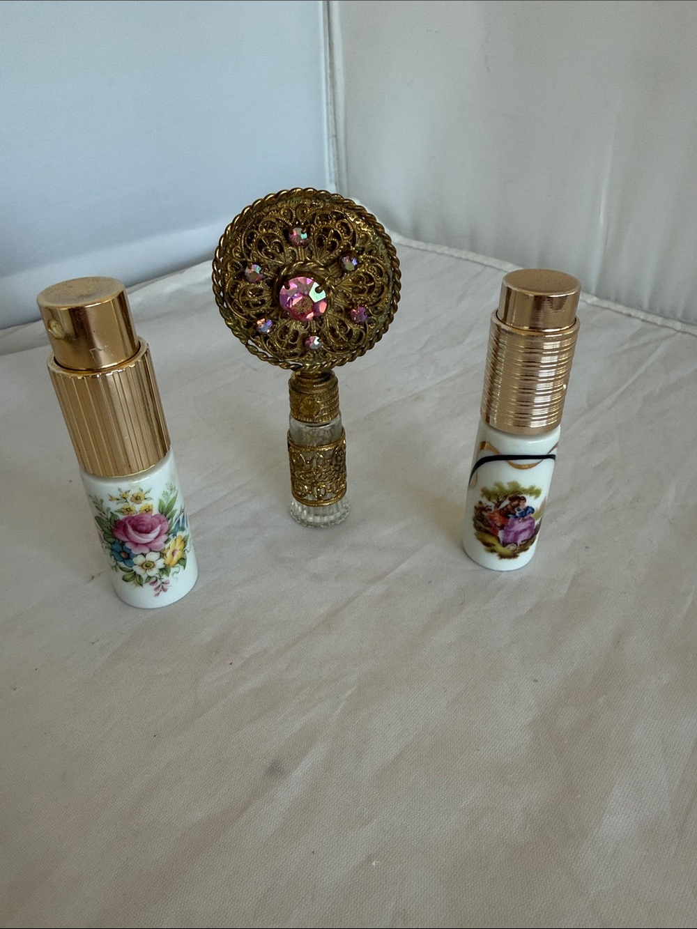 Vintage Collectible Empty Perfume Bottles